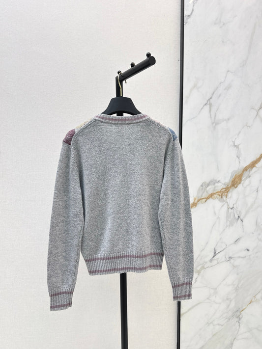 Louis 26ss jacquard sweater