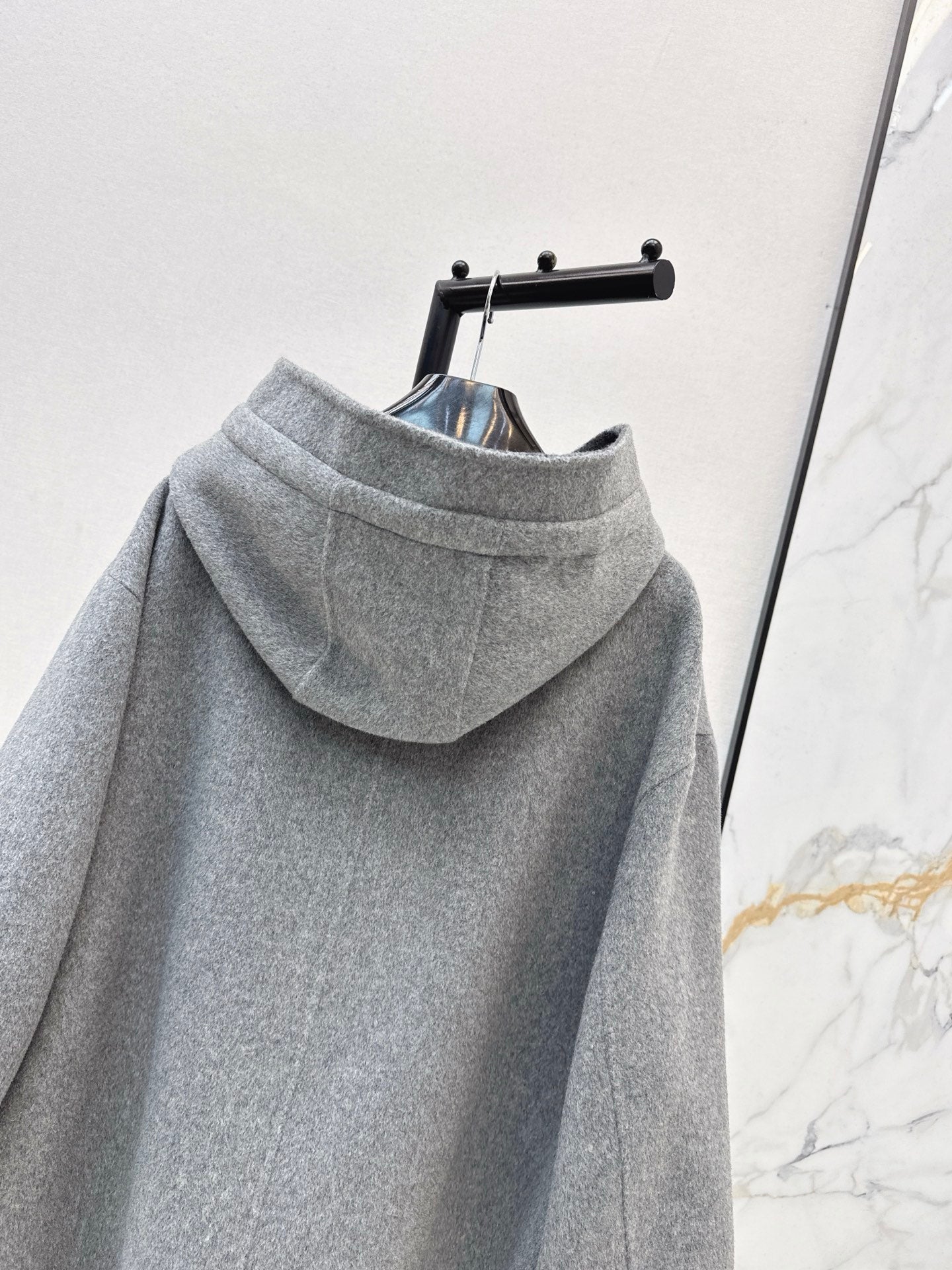 Celi 26ss hooded woolen jacket