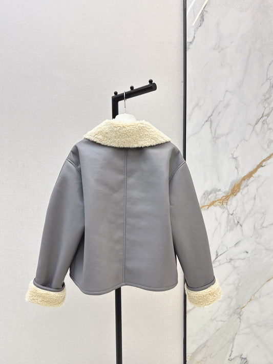 Loe 25fw PU jacket