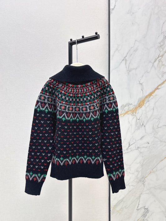 Ralp 26ss fair isle cardigan