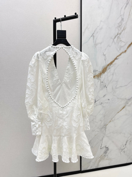 Zimm 26ss embroidery dress