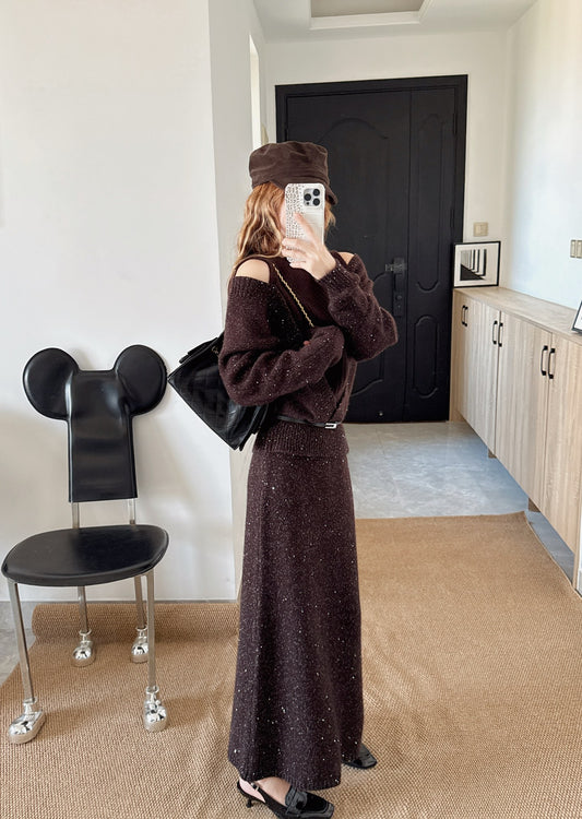 Brun 26ss wool outfit sets