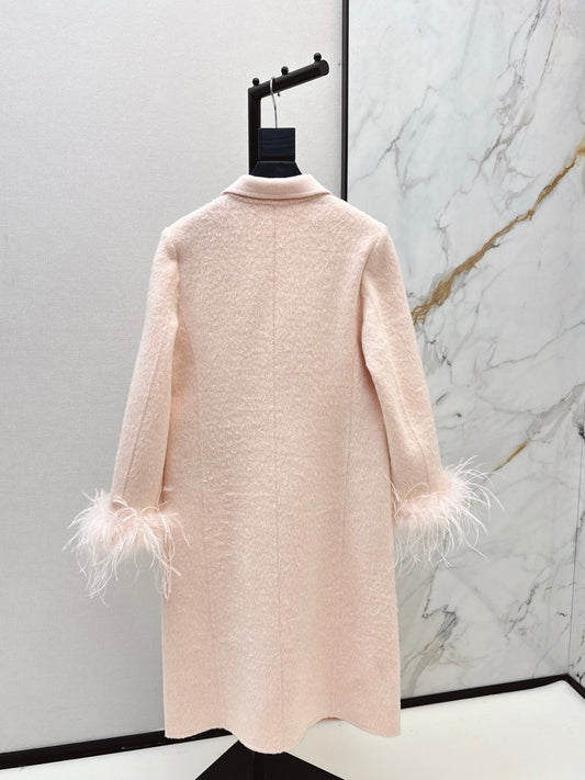 Miu 26ss woolen overcoats