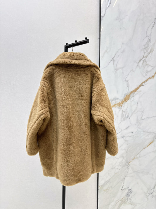 Max 26ss camel wool jacket