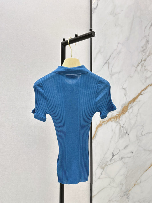 Miu 26ss polo knitwear
