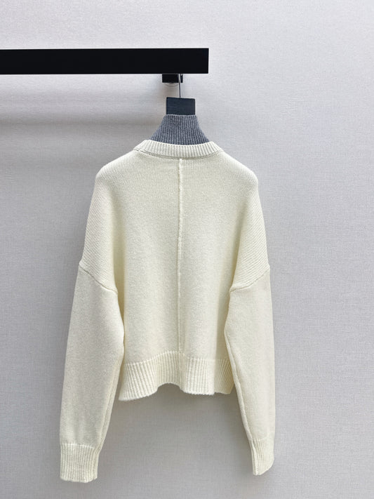 Brun 26ss 2in1 contract sweater