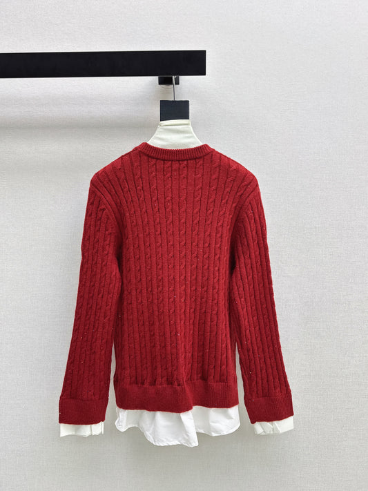 Monc 26ss contract knit sweater