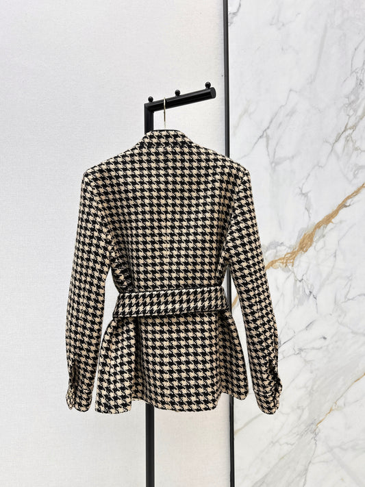 Valen 26ss houndstooth jacket