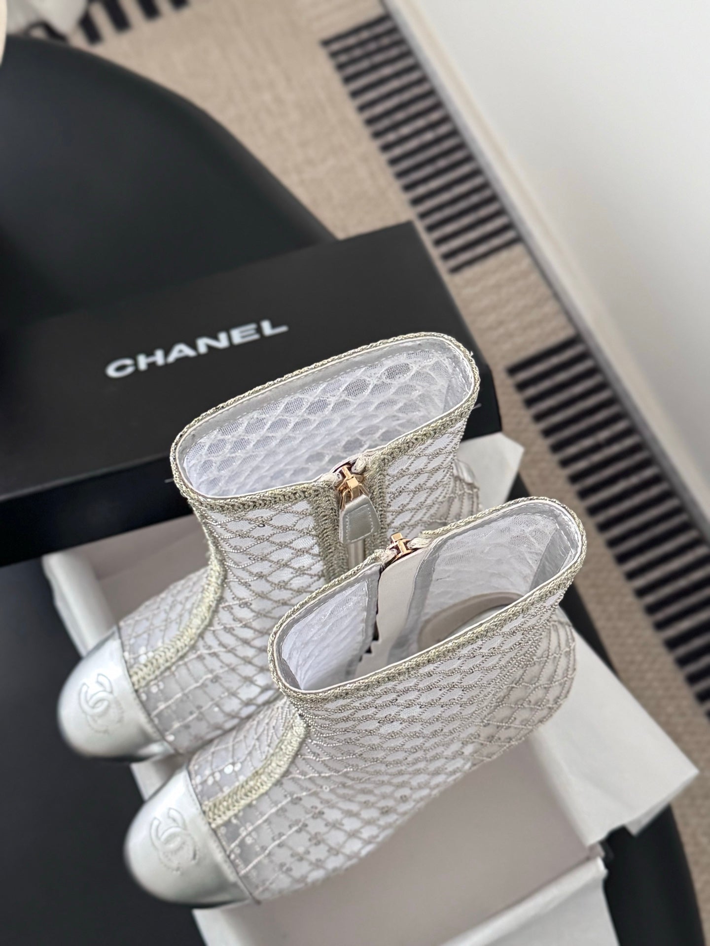 Chan 26ss wedge boots