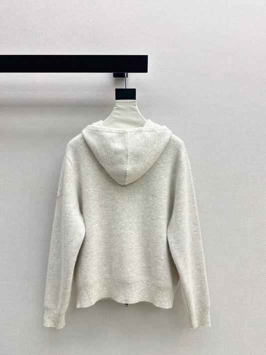 Monc 26ss hooded cardigan