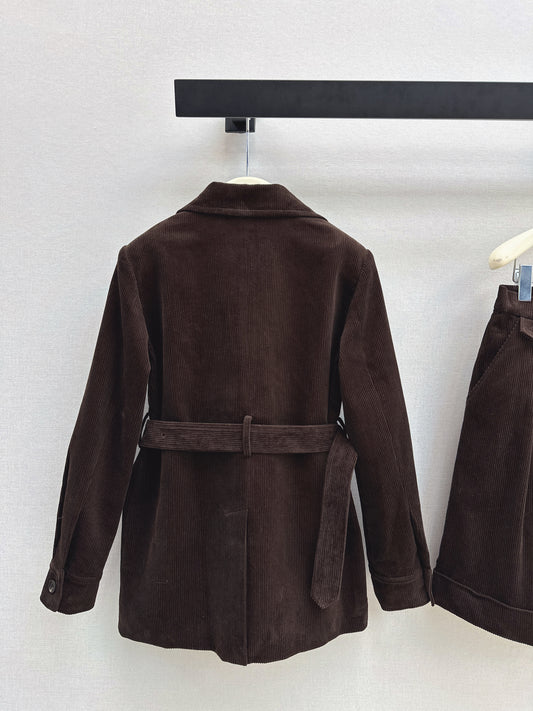 Brun 26ss corduroy jacket