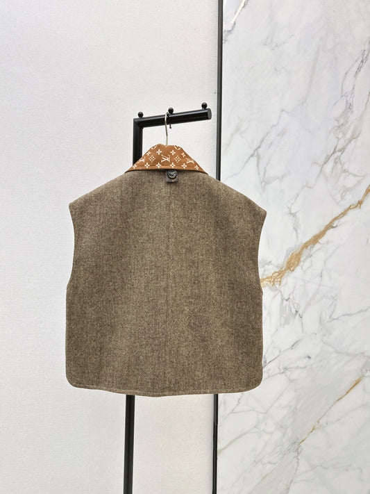 Louis 26ss scarf vest set