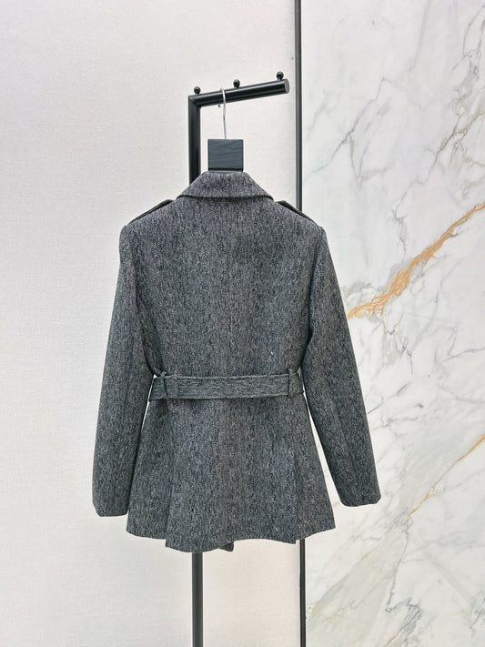 Chol 26ss vintage belted jacket