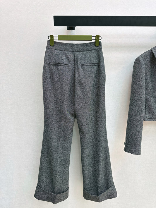 Gucc 26ss cuffed pants