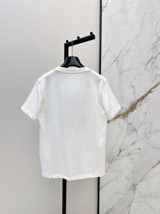 Fend 26ss embroidery t-shirts