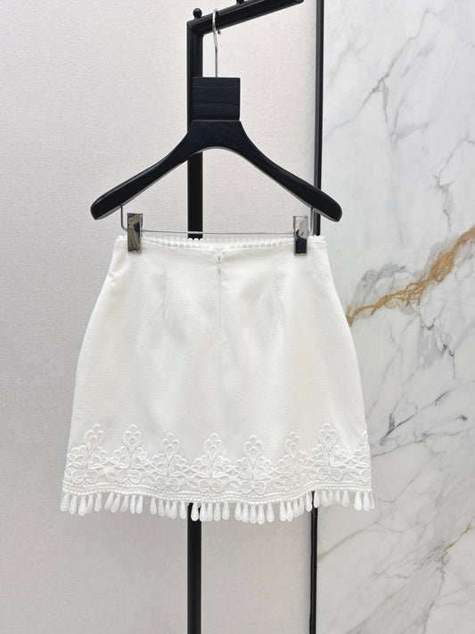 Zimm 26ss fringe skirts