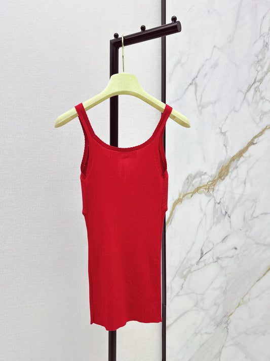 Miu 26ss fitted camisole top