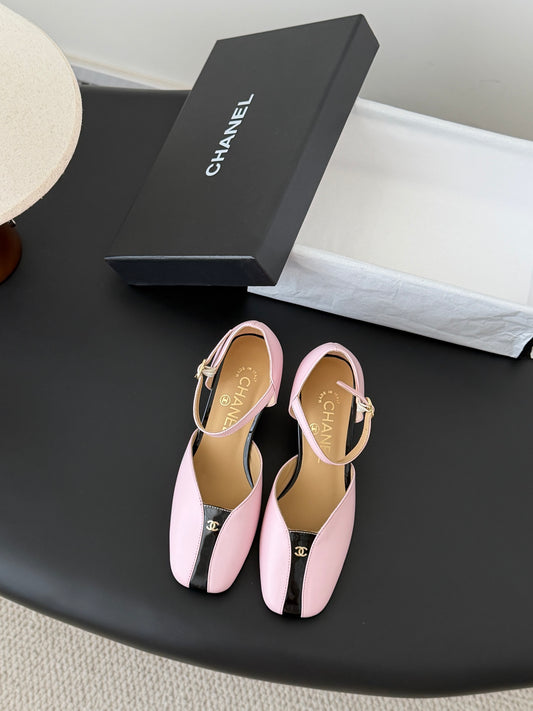 Chan 26ss chunky heels