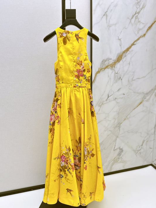 Zimm 26ss print dress