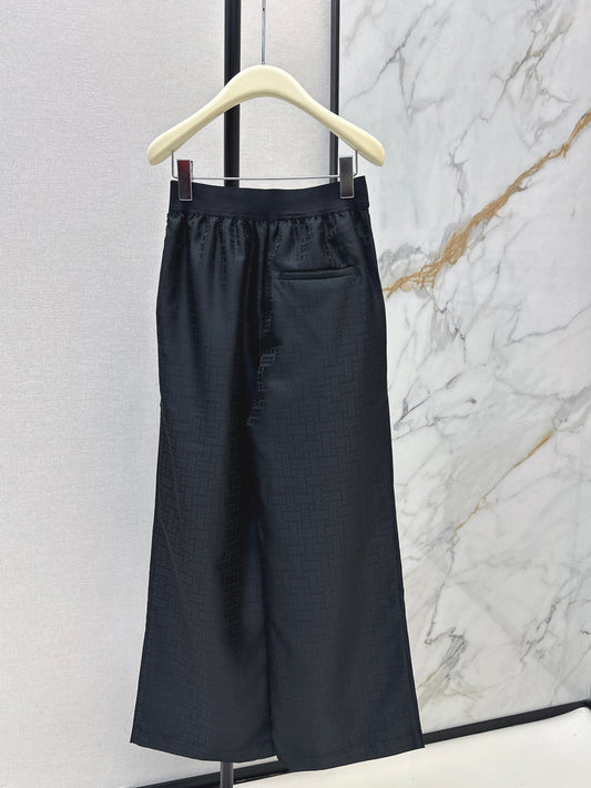 Herm 26ss jacquard suit pants