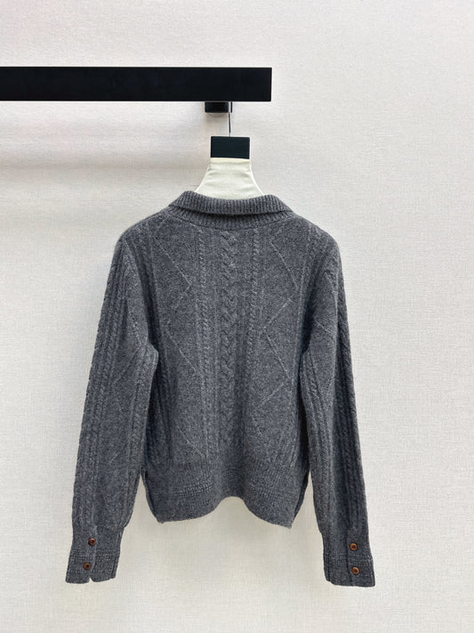 Loro 26ss cable knit sweater