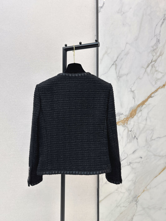 Chan 26ss woven tweed jacket