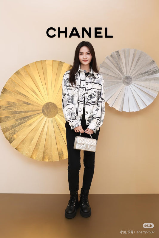 Chan 26ss print shirts jacket