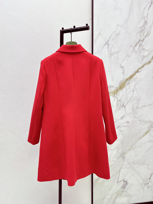 Gucc 26ss metal button jacket