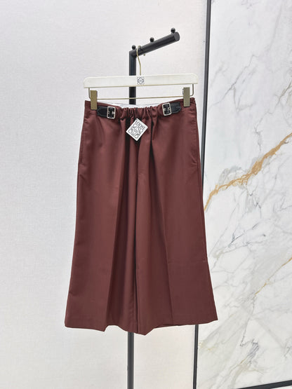 Loe 25fw wide-leg pants