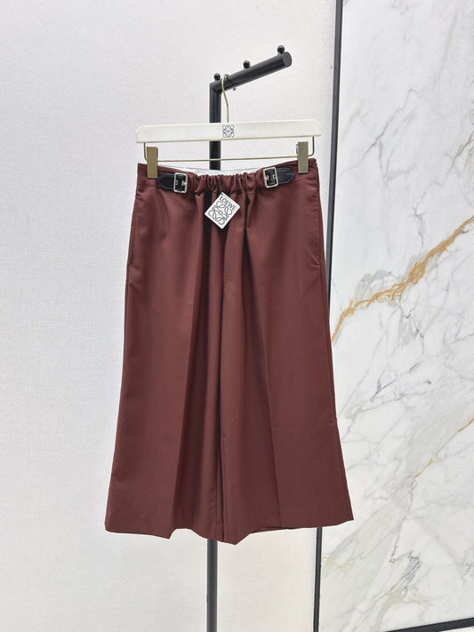 Loe 25fw wide-leg pants