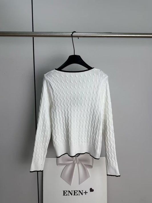 Chan 25fw knitted sweater