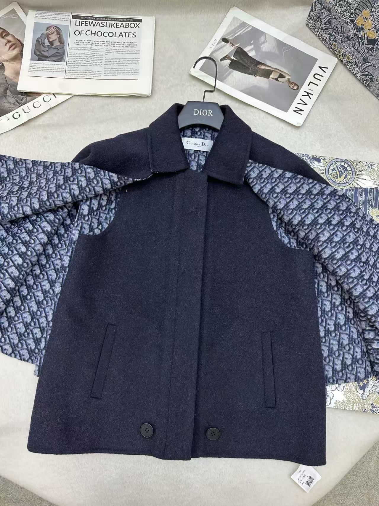 CD 25fw woolen coat