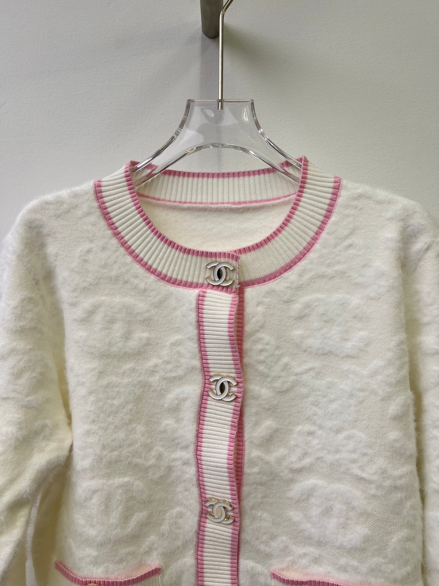 Chan 25fw knitted cardigan