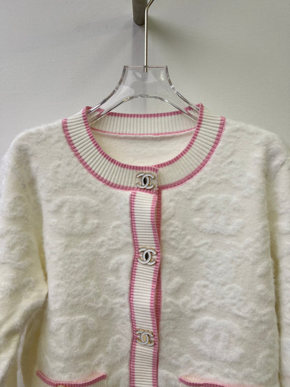 Chan 25fw knitted cardigan