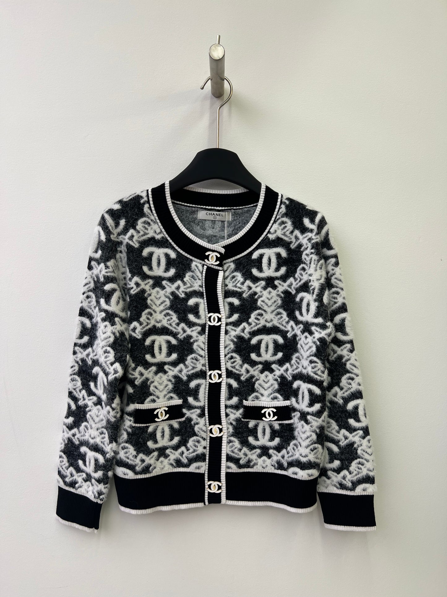 Chan 25fw knitted cardigan