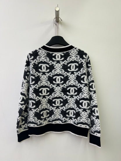 Chan 25fw knitted cardigan