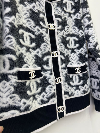 Chan 25fw knitted cardigan