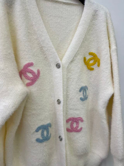 Chan 25fw knitted cardigan