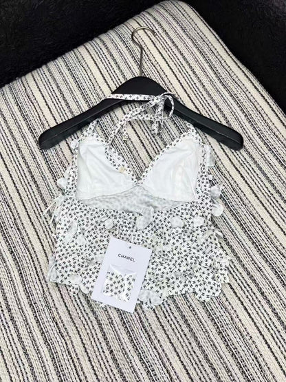 Chan 25ss camisole skirt set