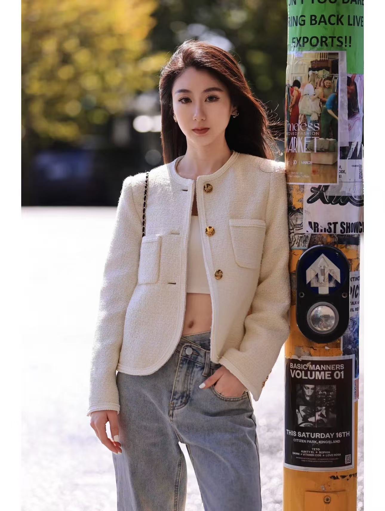 Celi classic woolen jacket