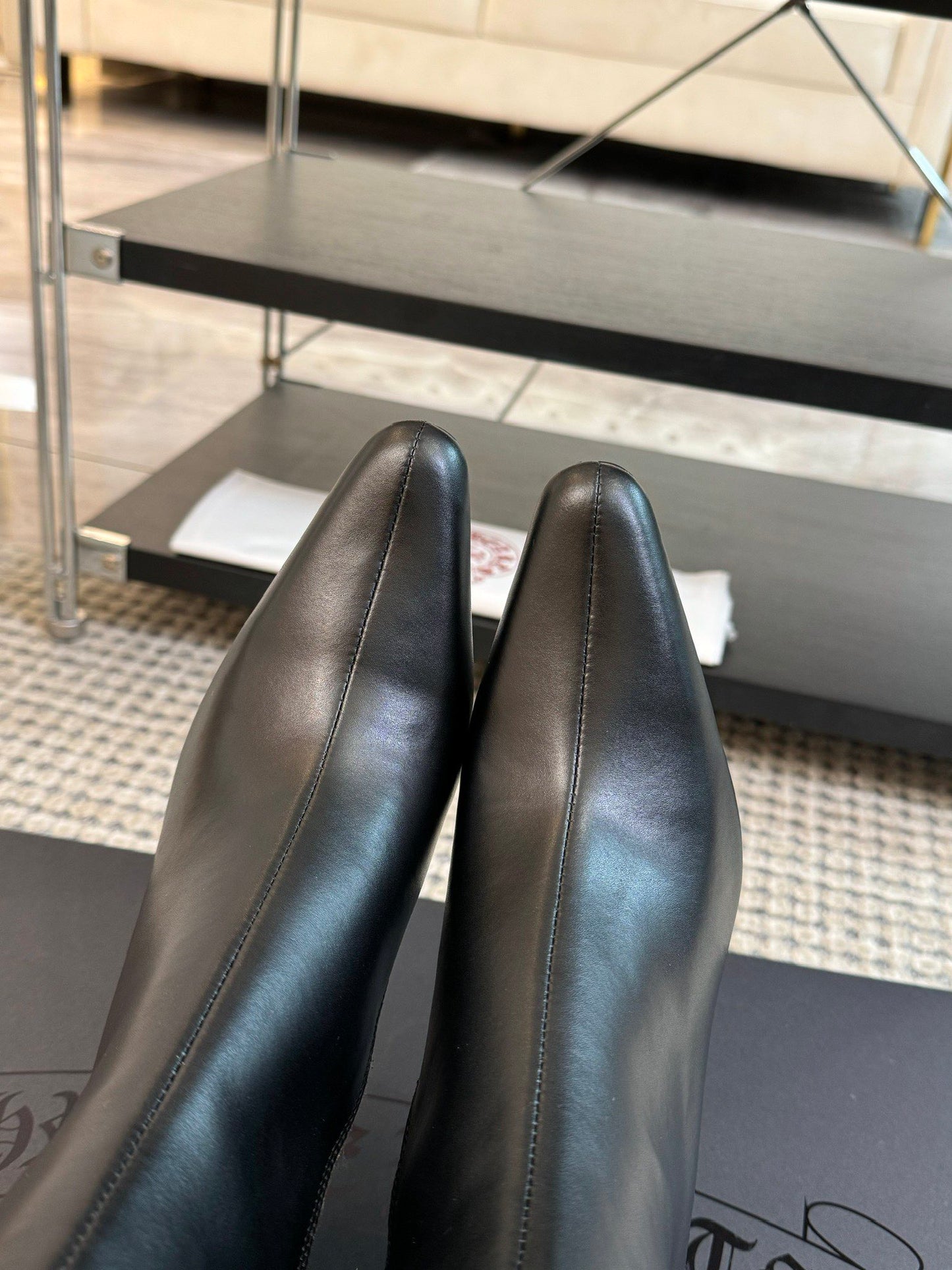 Chrome 25ss leather boots
