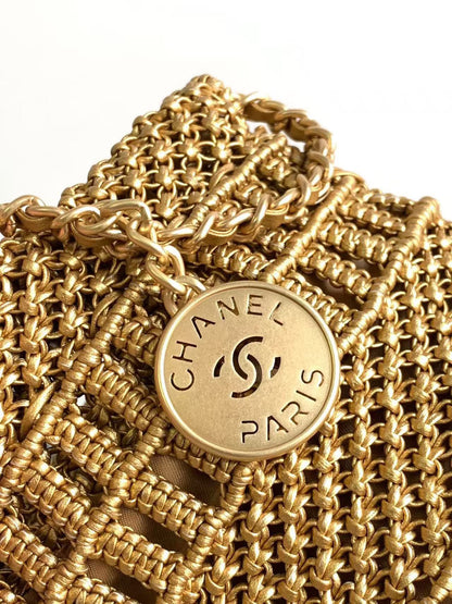 chan mini woven 22bag