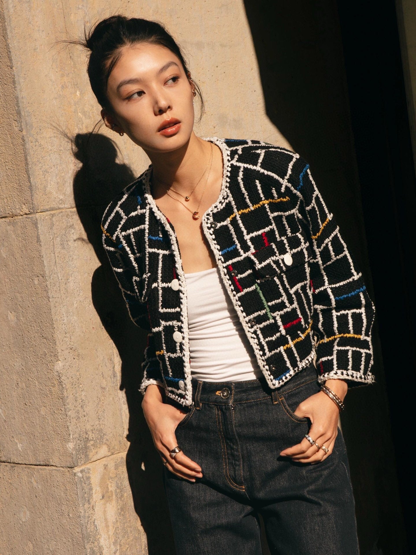 Ch 25ss woven jacket