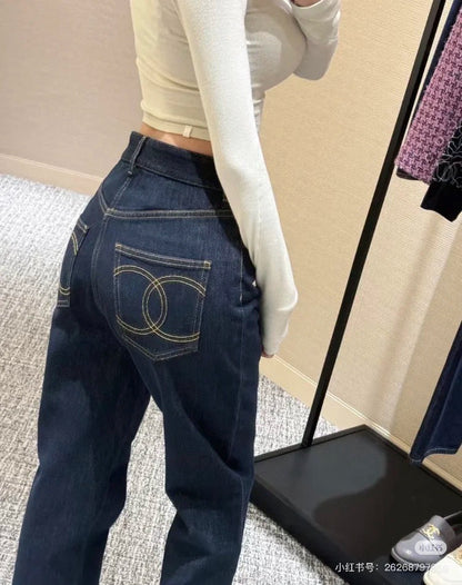 ch 25ss embroidered jeans