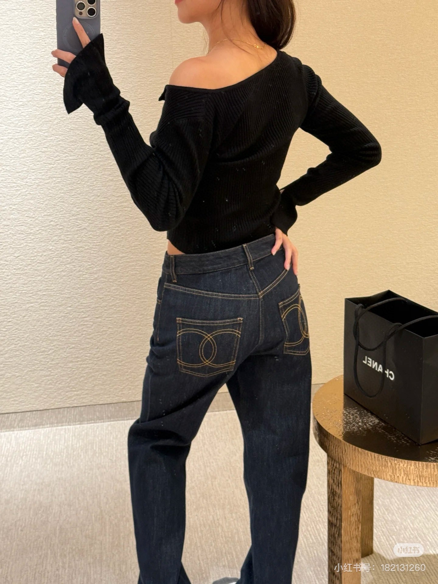 ch 25ss embroidered jeans