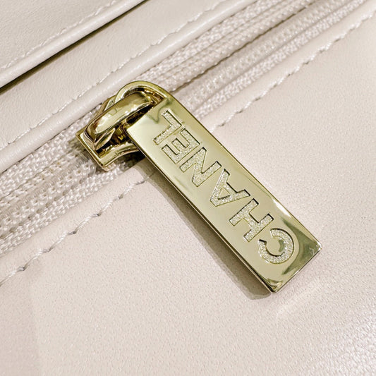CH MINI CLASSIC HANDBAG 20 Lambskin Pink White