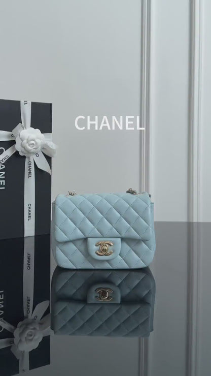 Chan cf17 chain shoulder bag