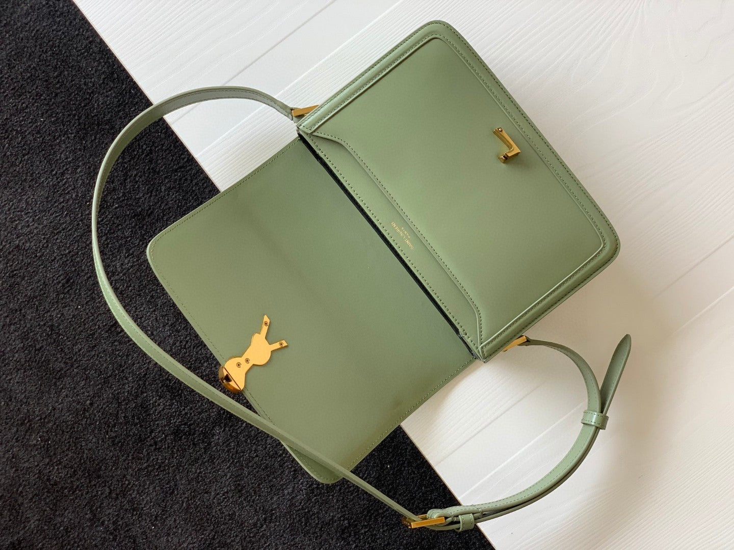 YL SOLFERINO MEDIUM SATCHEL IN BOX SAINT LAURENT
