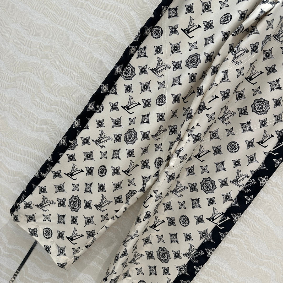 L 25ss silk pants
