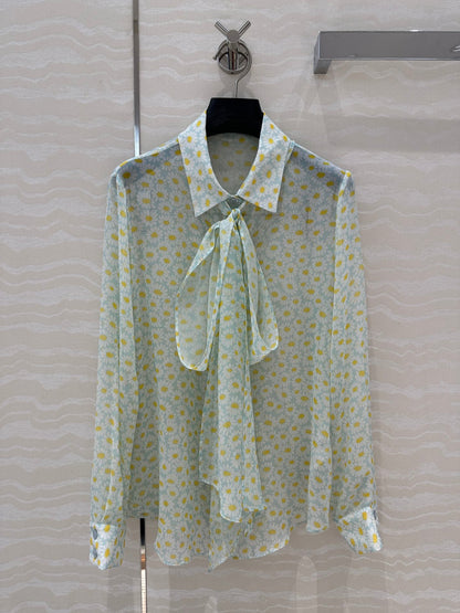 g 25ss silk buttons shirt